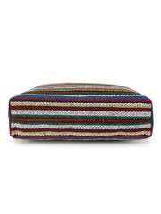 Eco-Friendly Acrylic Dari Striped Shopping Bag