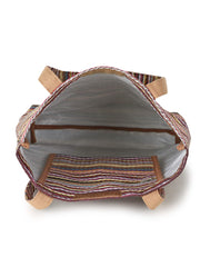 Eco-Friendly Acrylic Dari Striped Shopping Bag