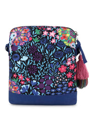 Rangoli Polycotton Floral Digital Print Sling Bag
