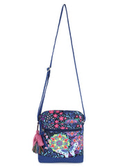 Rangoli Polycotton Floral Digital Print Sling Bag