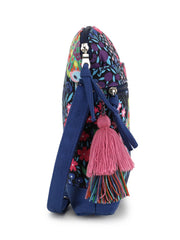 Rangoli Polycotton Floral Digital Print Sling Bag