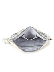 Ghoomar Zari Polycotton Floral Embellished Sling Bag