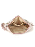 Ghoomar Zari Polycotton Floral Embellished Sling Bag