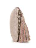 Ghoomar Zari Polycotton Floral Embellished Sling Bag