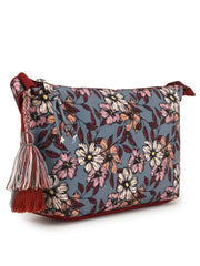 Rangoli Polycotton Floral Digital Print Sling Bag