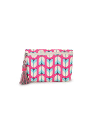 Blossom Polycotton Tulip Digital Printed Coin Purse