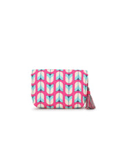 Blossom Polycotton Tulip Digital Printed Coin Purse