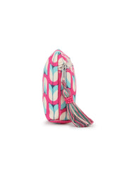 Blossom Polycotton Tulip Digital Printed Coin Purse