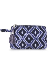 Ikkat Polycotton Ikat Digital Printed Coin Purse