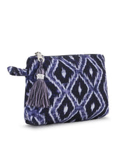 Ikkat Polycotton Ikat Digital Printed Coin Purse