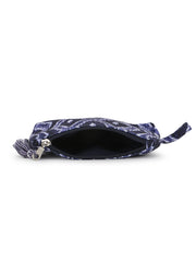 Ikkat Polycotton Ikat Digital Printed Coin Purse