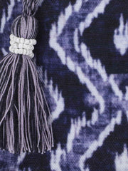 Ikkat Polycotton Ikat Digital Printed Coin Purse