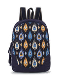 Tribal Ikat Digital Printed Polycotton Backpack