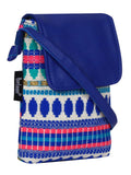 Mobile Jacquard Sling Bag