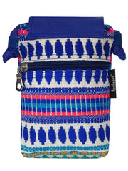 Mobile Jacquard Sling Bag