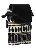 Mobile Jacquard Sling Bag