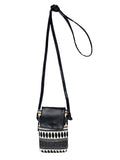 Mobile Jacquard Sling Bag