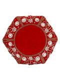 Lotus Artsilk Party Potli Bag