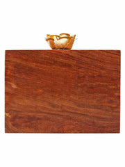 Timber Sequins Wooden Party Clutch