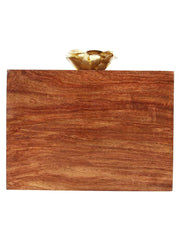 Timber Sequins Wooden Party Clutch