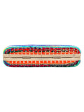 Geomat Embroidered Party Clutch