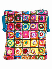 La Borsa Print Canvas Sling Bag