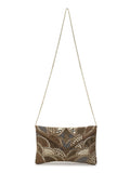 Ghoomar Cotton Canvas Abstract Embellished Sling Bag