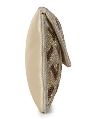 Ghoomar Satin Diamond Embellished Sling Bag