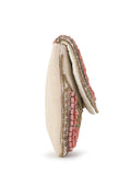 Boho Cotton Canvas Striped Embellished Sling Bag