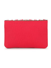Boho Cotton Canvas Striped Embellished Sling Bag