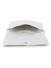 Boho Cotton Canvas Abstract Embellished Sling Bag