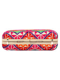 Vista Embroidered Square Clutch