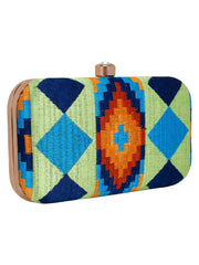 Hyperbole Embroidered Clutch