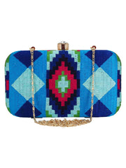 Hyperbole Embroidered Clutch