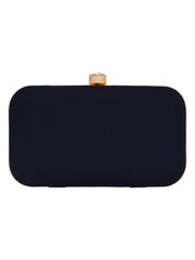 Feral Animal Print Velvet Fabric Clutch