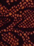 Feral Animal Print Velvet Fabric Clutch