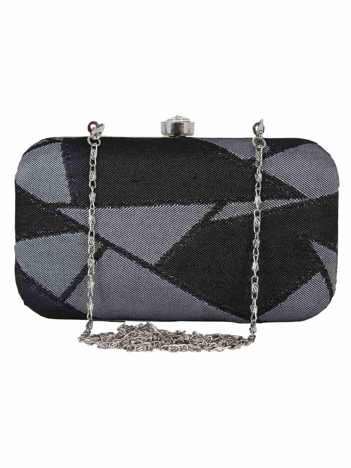Loom Jacquard Fabric Clutch