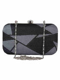 Loom Jacquard Fabric Clutch