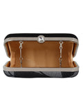 Loom Jacquard Fabric Clutch