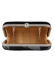 Loom Jacquard Fabric Clutch