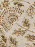 Vista Embellished Faux Silk Box Clutch