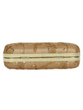 Tulle Sequines Embroidered Faux Silk Clutch