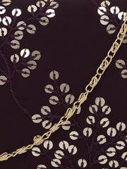 Tulle Embellished Embellished Faux Silk Clutch