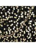Quill Velvet Sequined Box Clutch