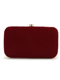 Gaud Embellished Velvet Clutch