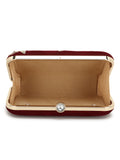 Gaud Embellished Velvet Clutch