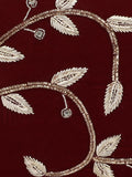 Gaud Embellished Velvet Clutch