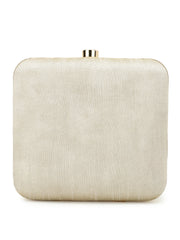 Vista Embellished Faux Silk Clutch