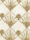 Hue Embroidered Faux Silk Clutch