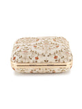 Vista Faux Silk Ogee Embroidered Clutch